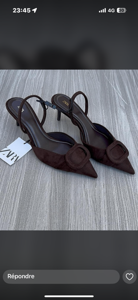 Escarpins marrons élégants