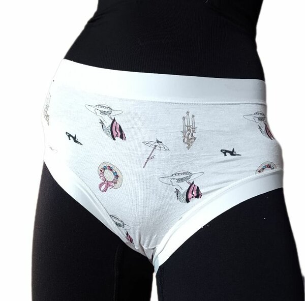 Sous-vêtements féminins imprimés