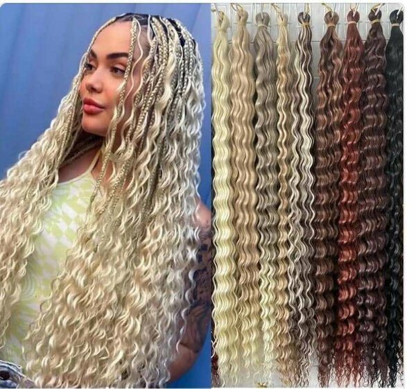 Mèches pour boho braid