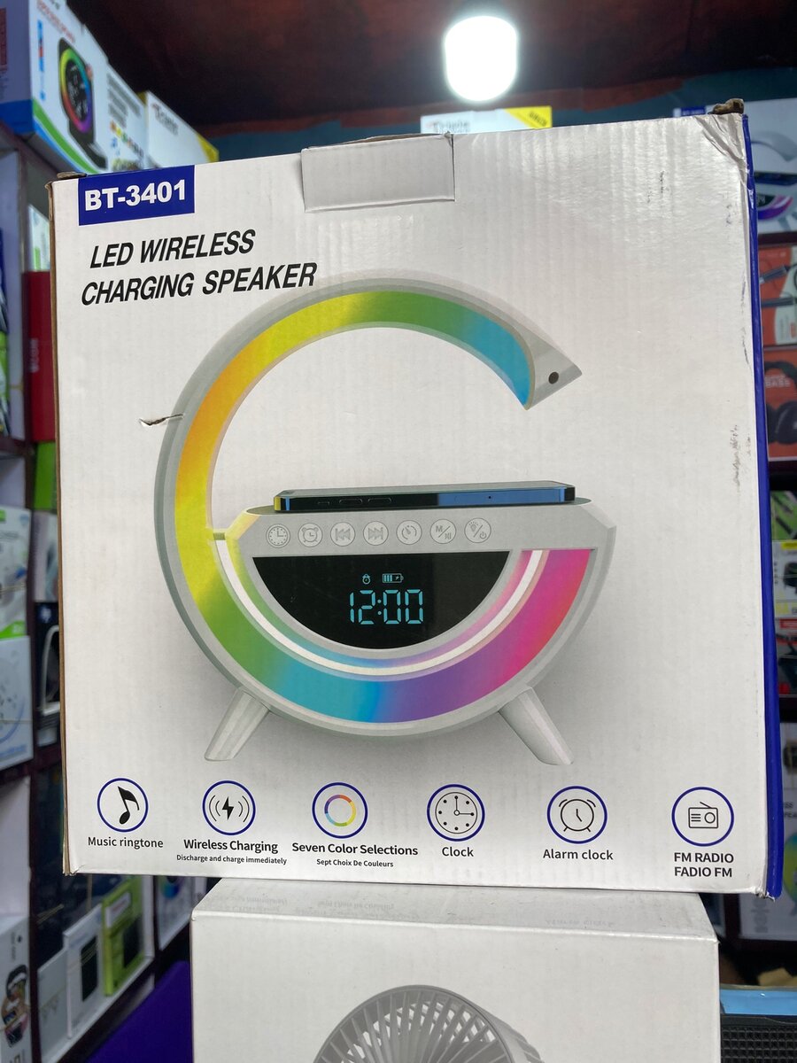 Rechargeable Wireless Charging Bluetooth Speaker