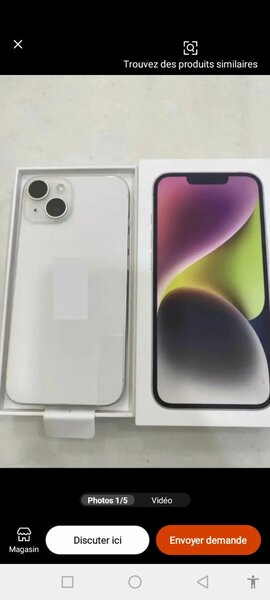 iPhone 13 Blanc Neuf