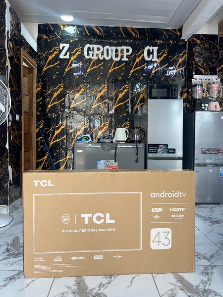 Téléviseur Android TCL 43"