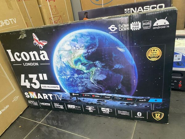 Téléviseur Smart Icona 43" LED