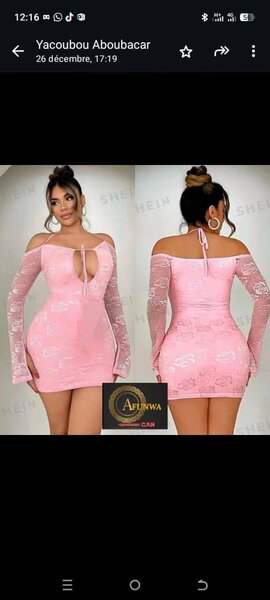 Robe bustier élégante