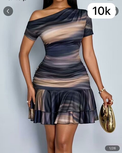 Robe élégante dégradée