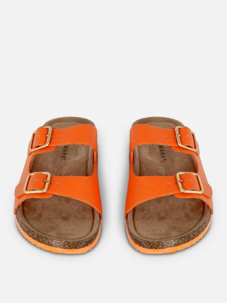 Sandales Orange à Boucles