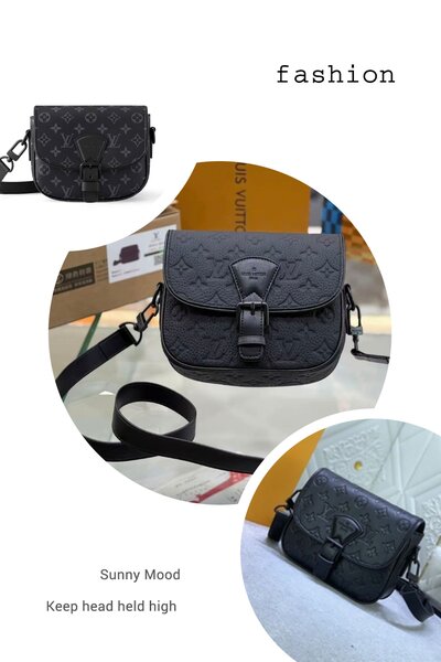 Sac Bandoulière Élégant Noir