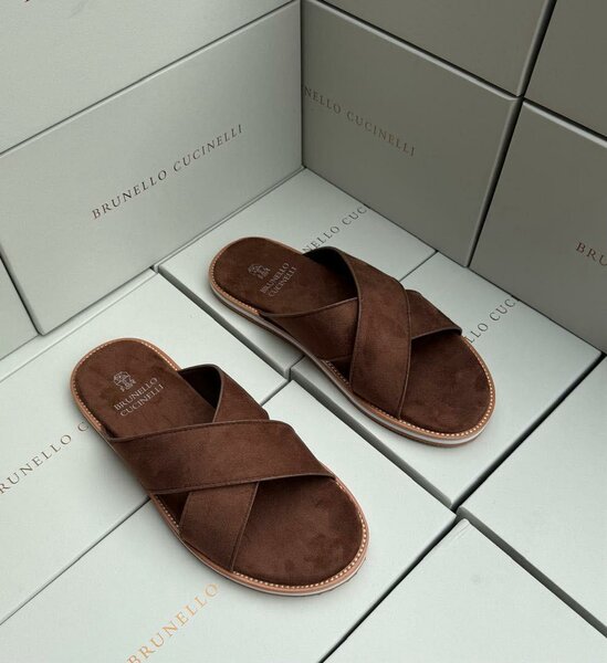 Sandales en cuir homme luxe