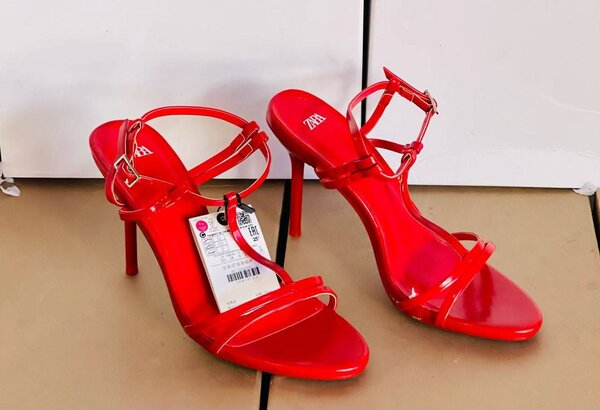 Sandales Rouges à Talons