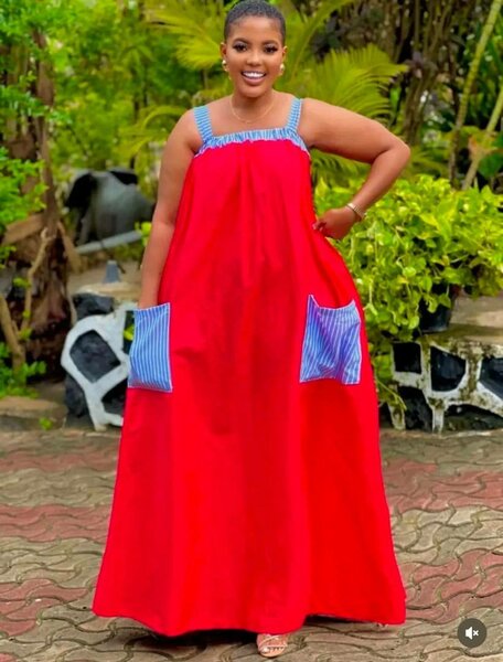 Robe longue décontractée femme