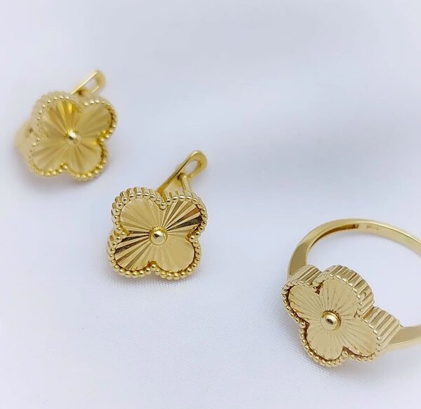 Комплект украшений , «Клевер»