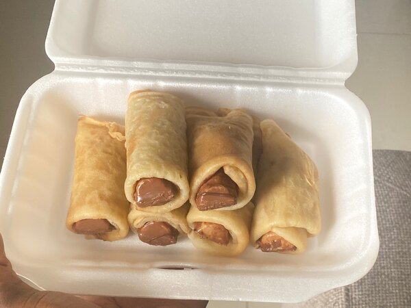 Roulés au chocolat fondant