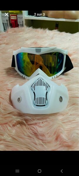 Masque Moto avec Visière