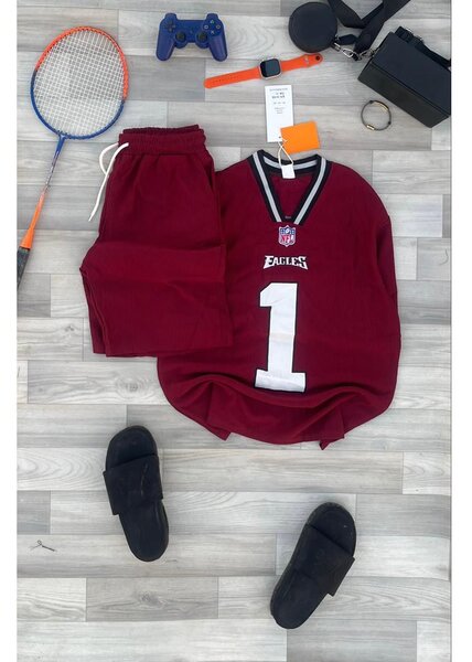 Ensemble Sportif Rouge Homme