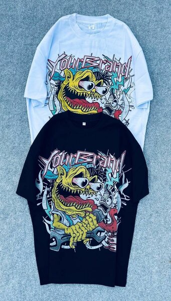 T-shirt graphique décontracté