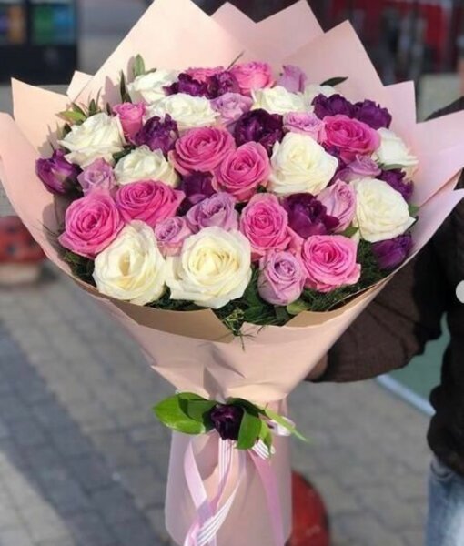 Bouquet de roses élégantes