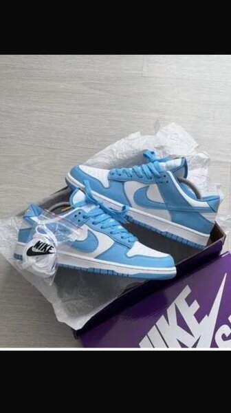 Baskets Nike bleues unisexes