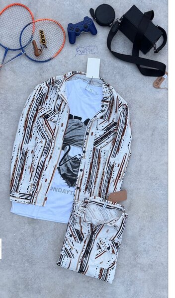 Blouson Veste Homme Imprimé