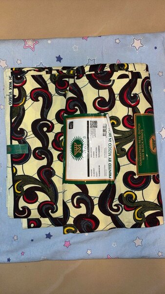 Tissu en Wax Africain Coloré