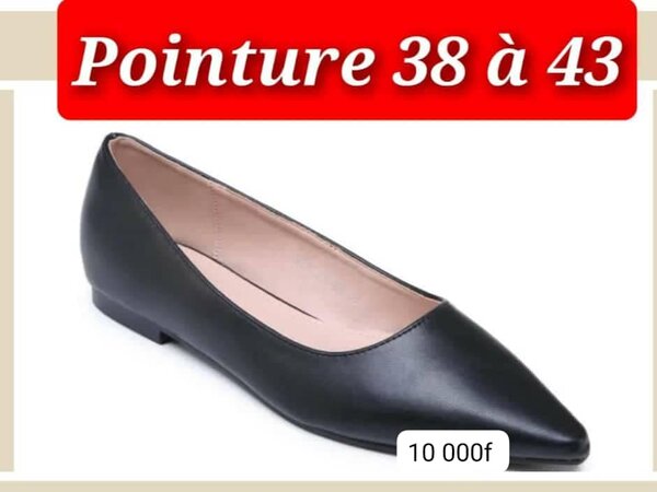 ballerines pour femmes noires
