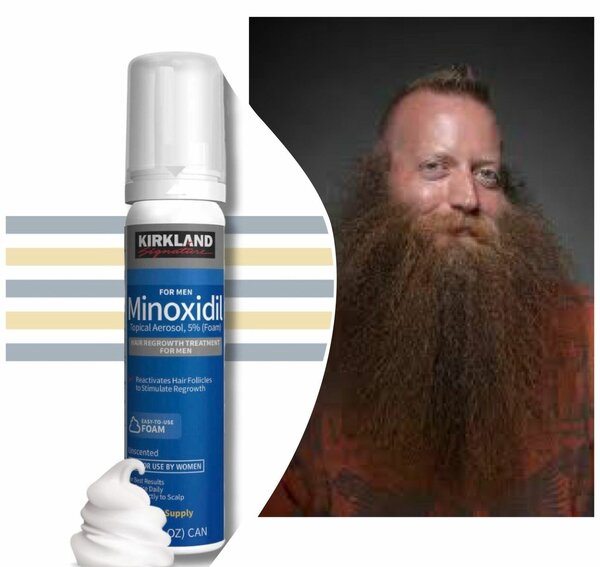 Kirkland minoxidil foam