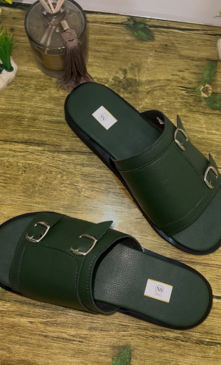 Sandales élégantes en cuir pour hommes