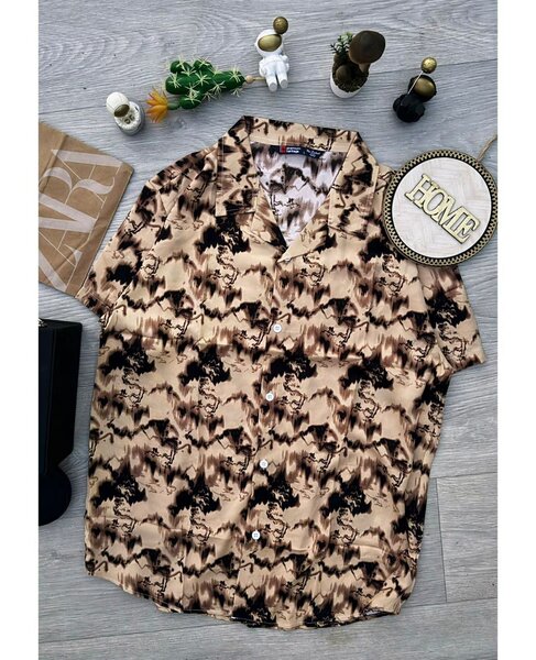 Chemise à motifs tendance