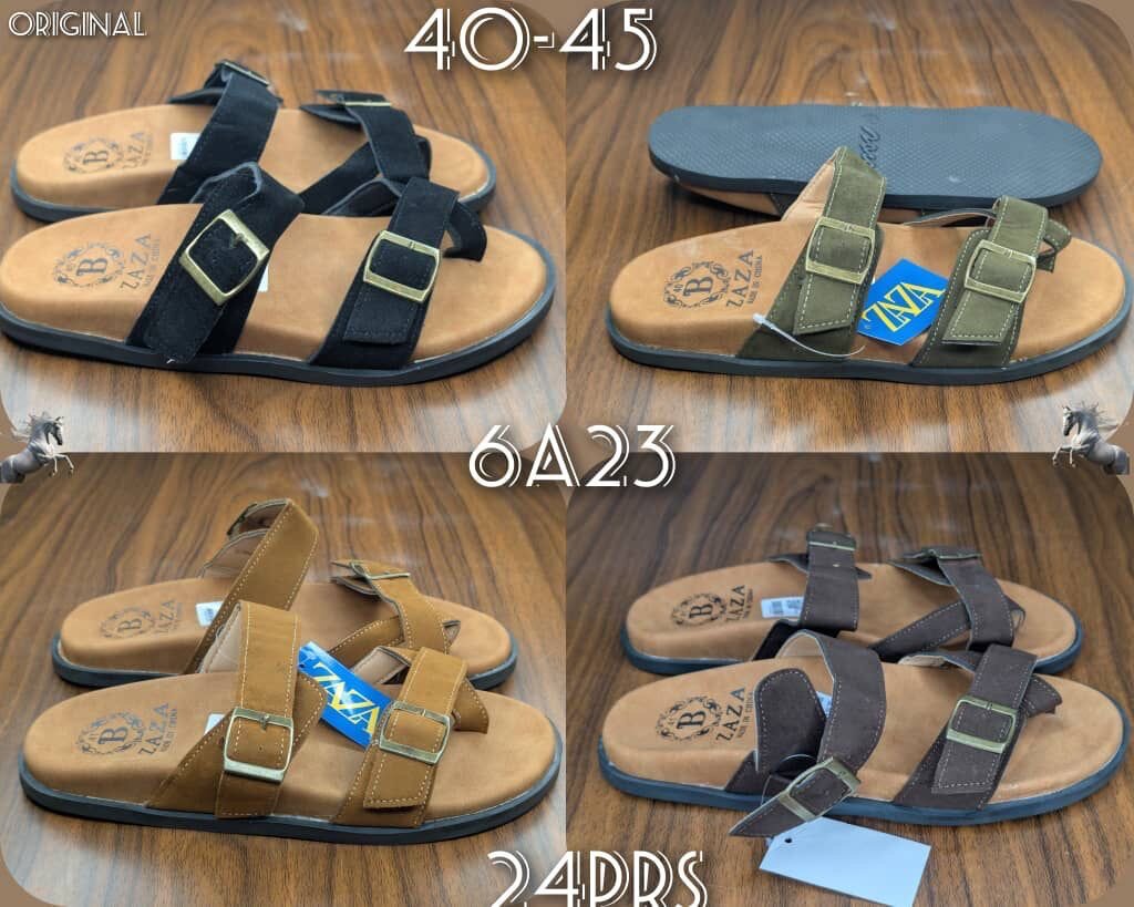 Sandales en cuir pour hommes