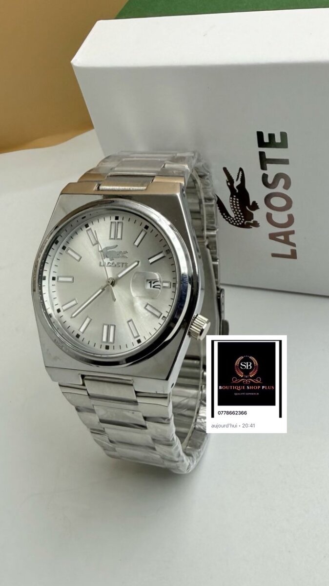Montres Lacoste Élegantes