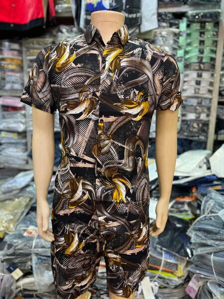 Vintage Shrit Top and Down Short