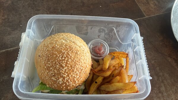 Burger et frites maison