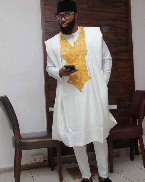 Tunique hommes 3 pièces