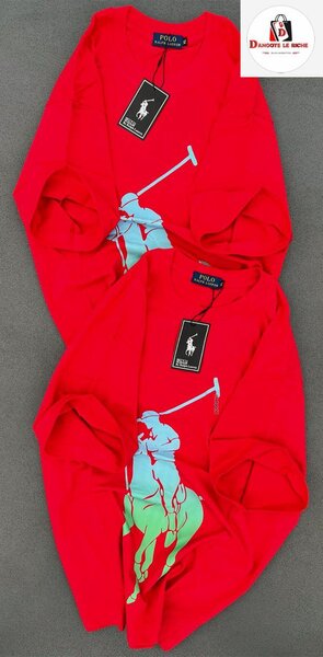 T-shirt Polo Rouge Homme Polo