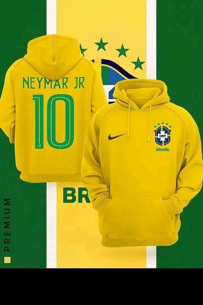 Sweat à capuche Brésil Neymar