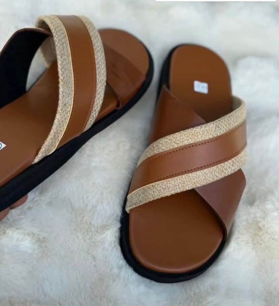 Sandales en cuir pour hommes