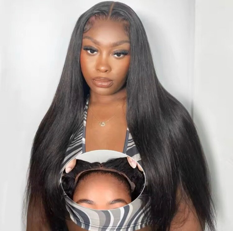 Wig glueless straight / body waves / deep waves