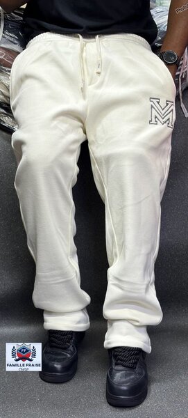 Pantalon de Survêtement Blanc