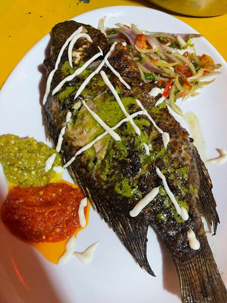 Poisson braisé savoureux