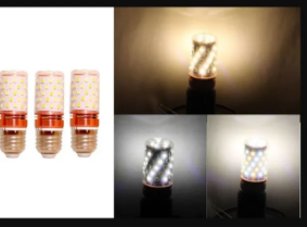 16 watt Led Corn Bulb - Tri color Energy Saving LED Bulb - Light changing bulb