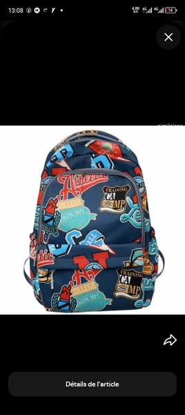 Sac à dos tendance graffiti