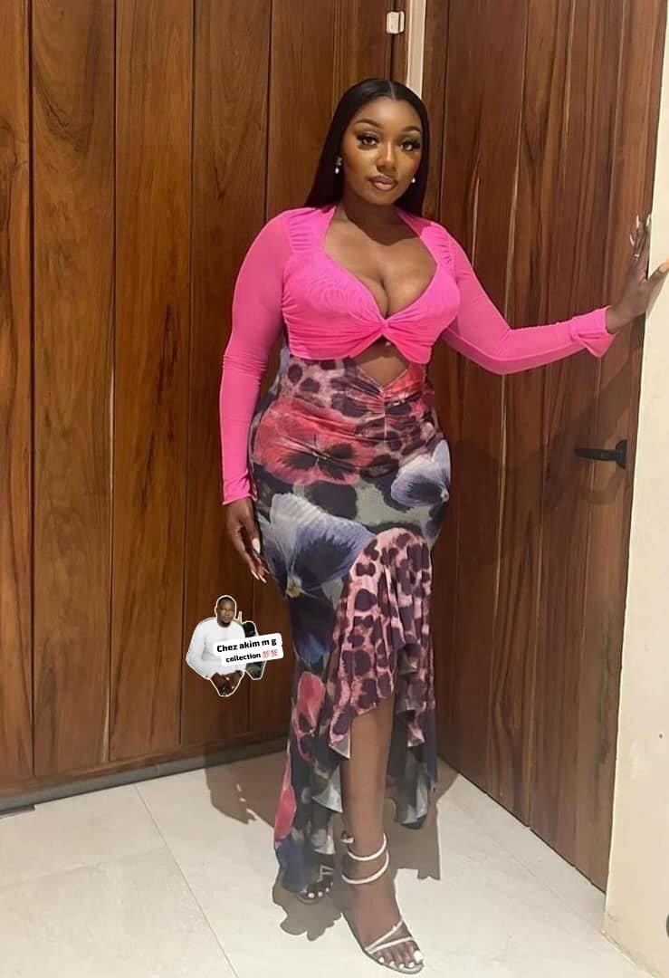 Robe évasée élégante femme