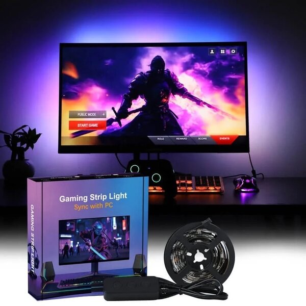 Gaming sync light for PC Monitor | Immersive light
