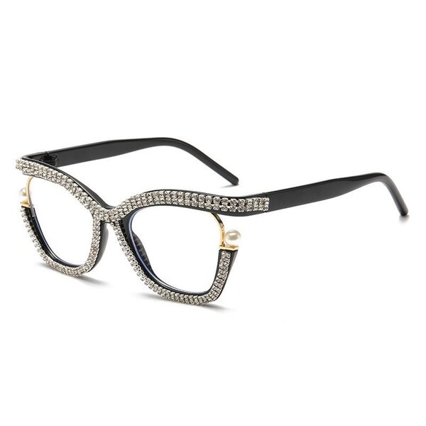 Lunettes élégantes strass
