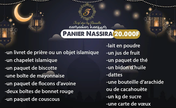 Panier ramadan