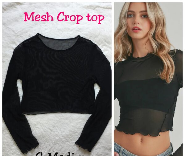 Salaula crop tops and tops