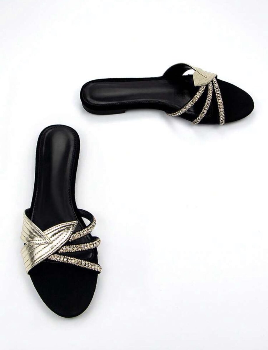 Metallic Slippers