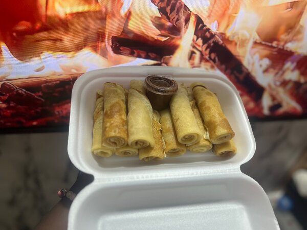 Crêpes roulées délicieuses