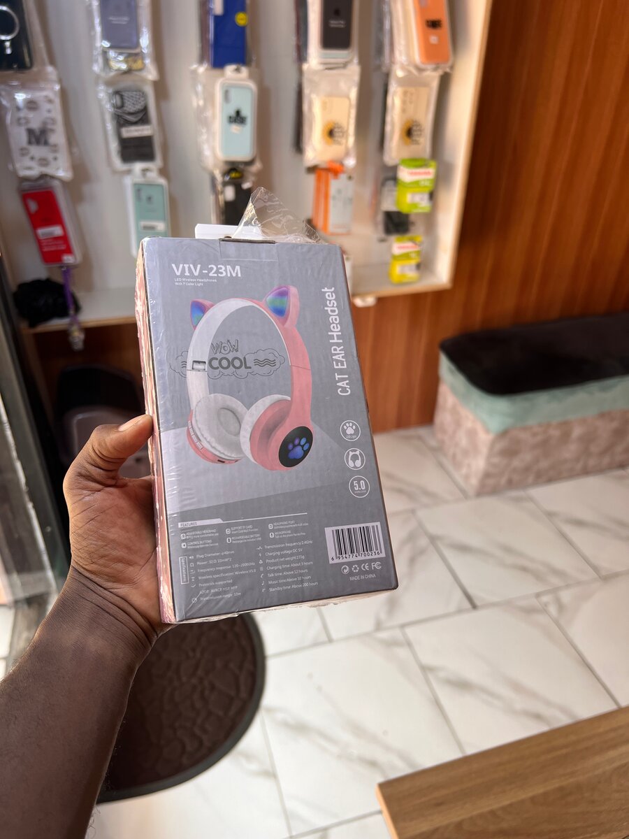 Casque Sans Fil Oreilles de Chat