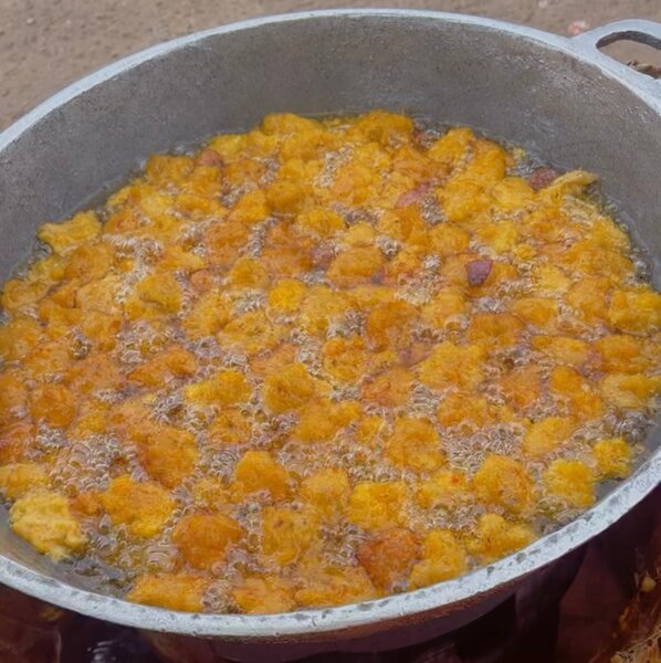 Beignets de maïs croustillants