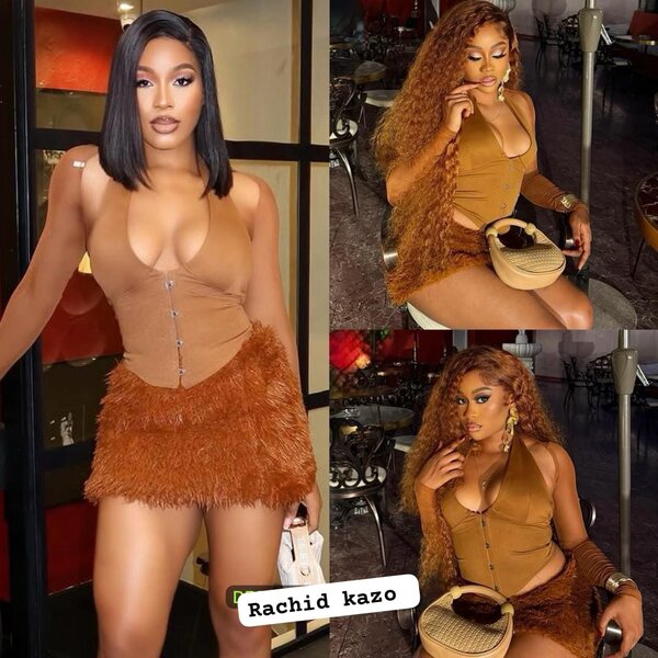 Mini-jupe avec franges